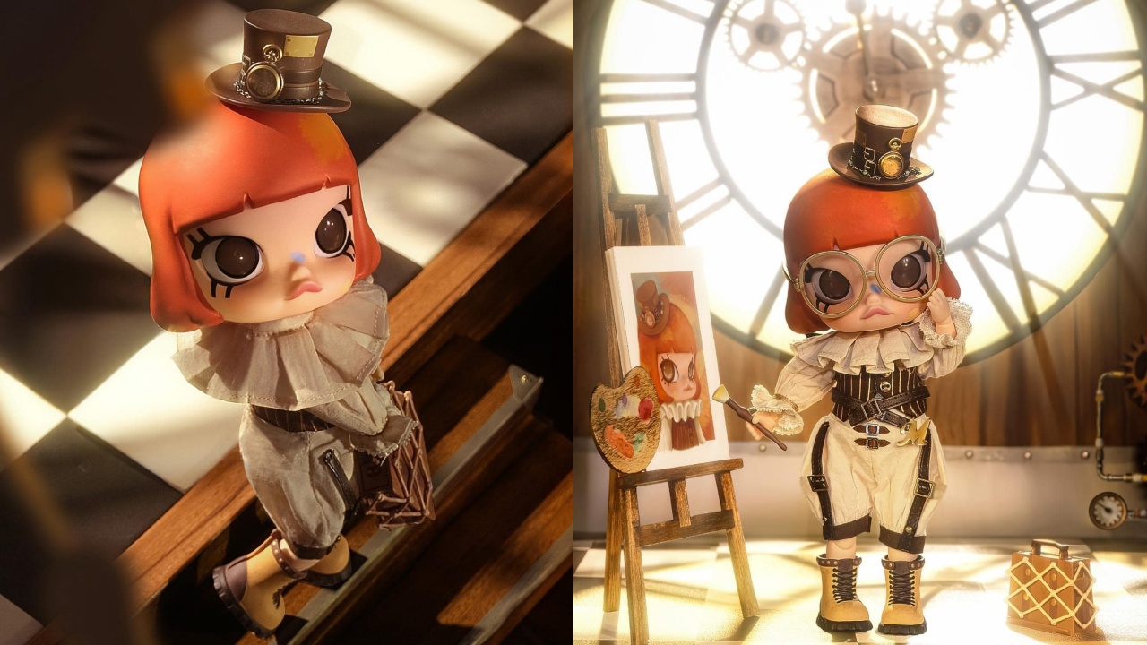 ตุ๊กตาโมเดล Molly Victorian Paninter วางจำหน่ายใน POP MART 26 เม.ย. 2024