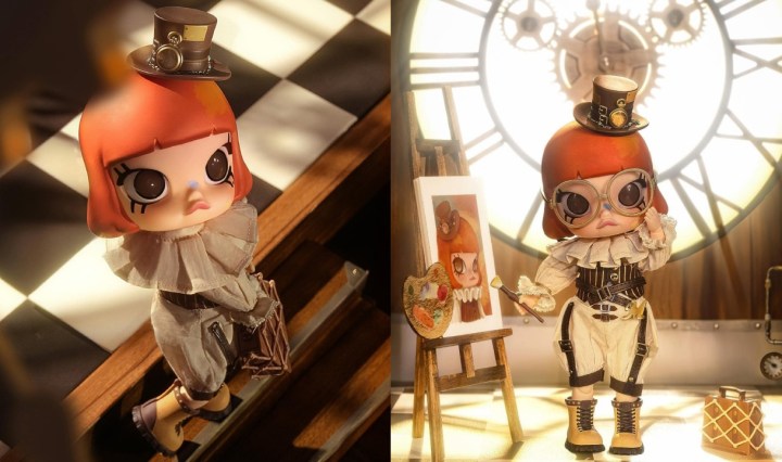 ตุ๊กตาโมเดล Molly Victorian Paninter วางจำหน่ายใน POP MART 26 เม.ย. 2024