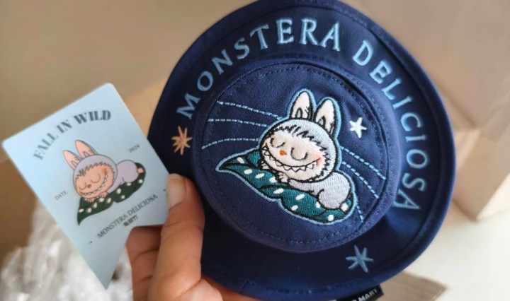 Labubu Bucket Hat mini bag blind Fall in wild