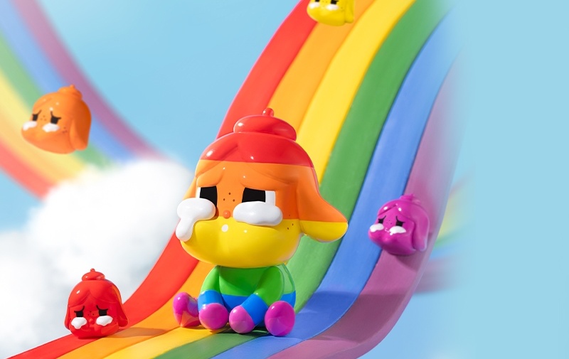 POP MART เปิดตัว Crybaby สีรุ้งเฉลิมฉลอง Pride Month