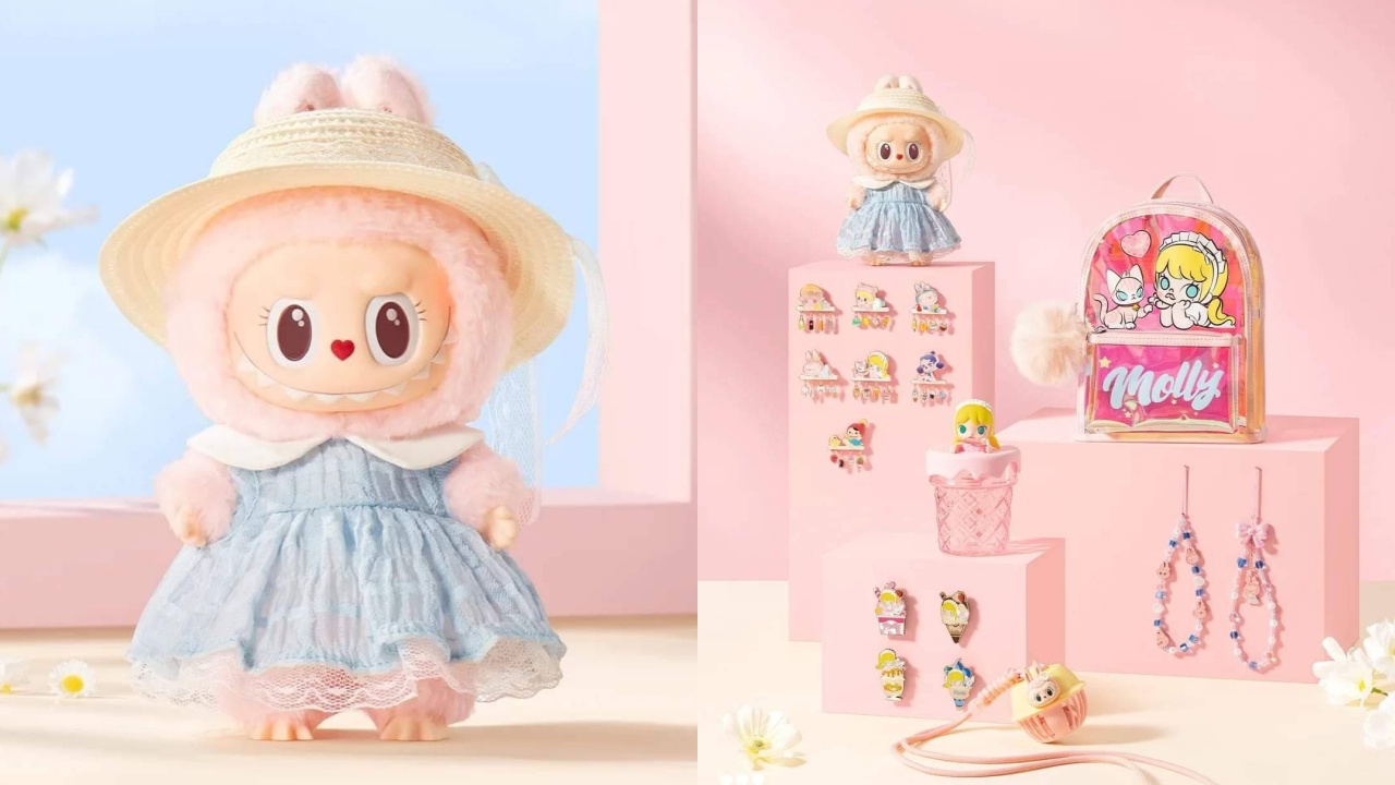 Labubu Momoko Ver.3 หมวกสาน มีขายเฉพาะที่ POPLAND เท่านั้น