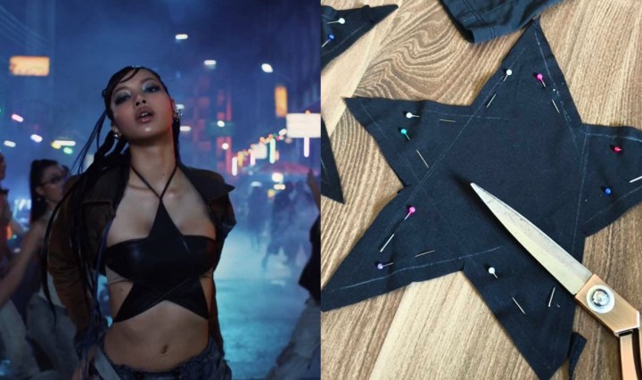 DIY เสื้อดาว Rockstar