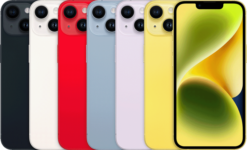 34. ไอโฟน 14 (iPhone 14) เปิดตัวปี ค.ศ. 2022 ราคาเปิดตัว 32,900 บาท ราคาล่าสุด Shopee | Lazada