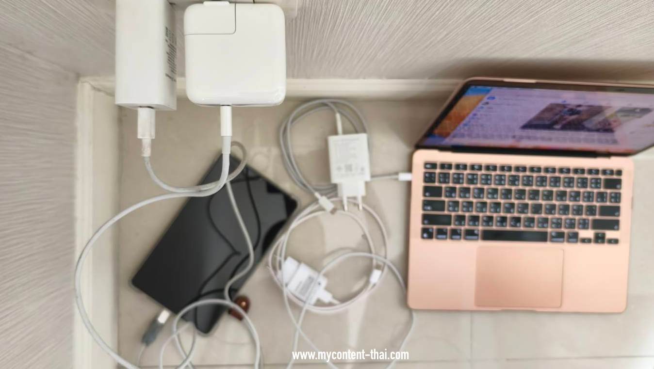 สายชาร์จโทรศัพท์ ใช้ชาร์จ MacBook ได้ไหม