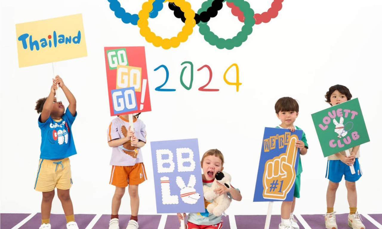 แบรนด์เสื้อผ้าเด็ก BabyLovett ออกแบบคอลเลคชั่น PARIS Olympics 2024 ส่งใจไปปารีส