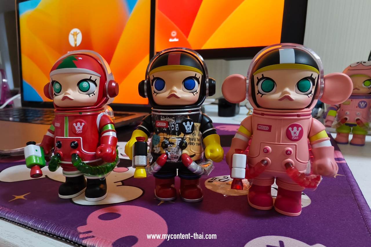 รู้จักน้อง Molly Space Ver 1, 2 และ 3 มีตัว Secret อะไรบ้าง