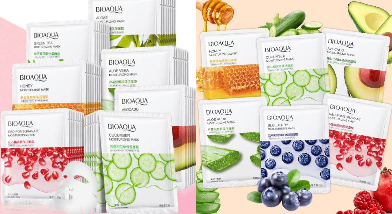 มาร์คหน้าเกาหลี BIOAOUA ขึ้นแท่นสินค้าขายดีใน Lazada 2024 ด้วยราคาแผ่นละ 3 บาท เท่านั้น