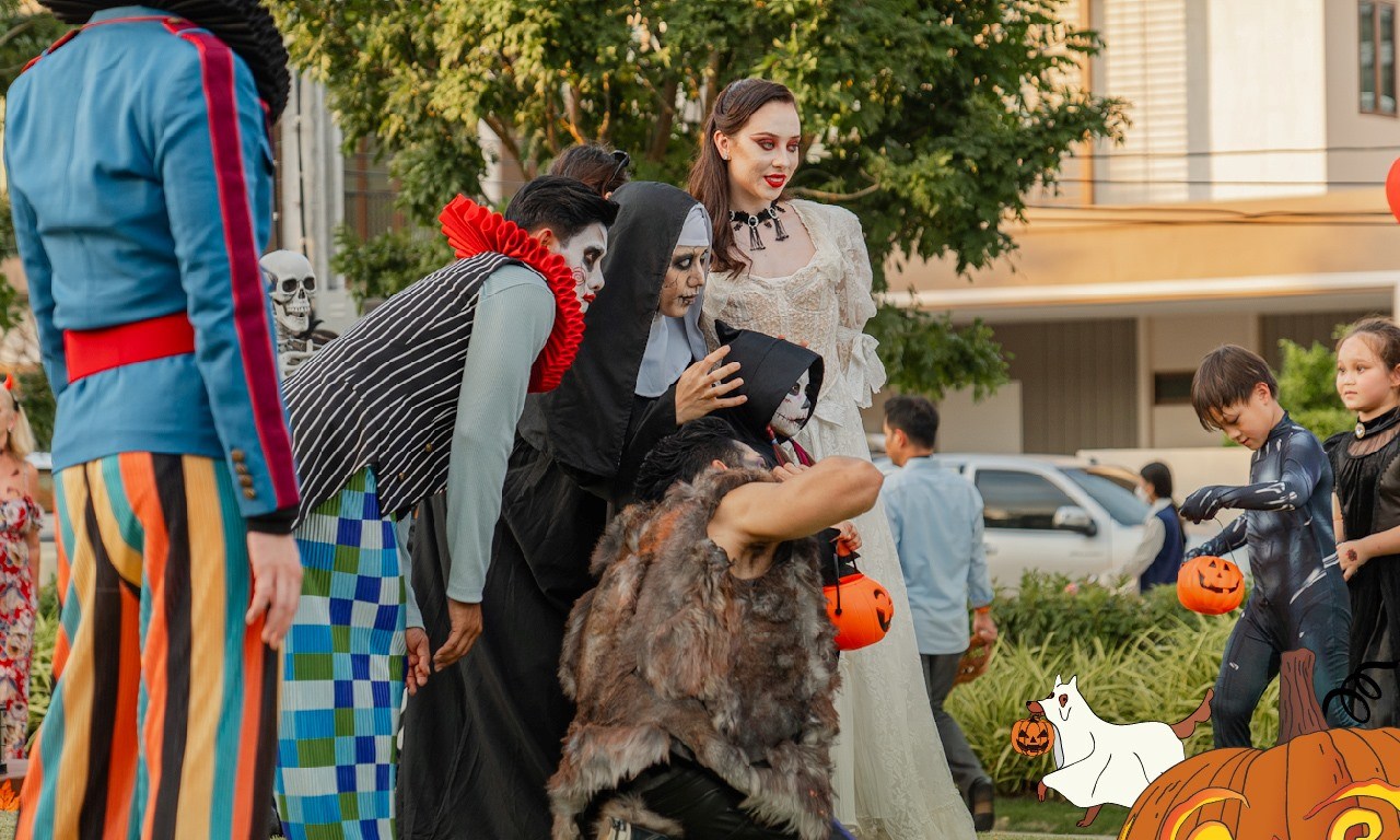 Sansiri Sliding Halloween 31 ต.ค. นี้ ที่ แสนสิริ กรุงเทพกรีฑา คอมมูนิตี้ 