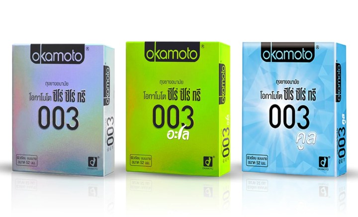 ถุงยางอนามัย OKAMOTO 003