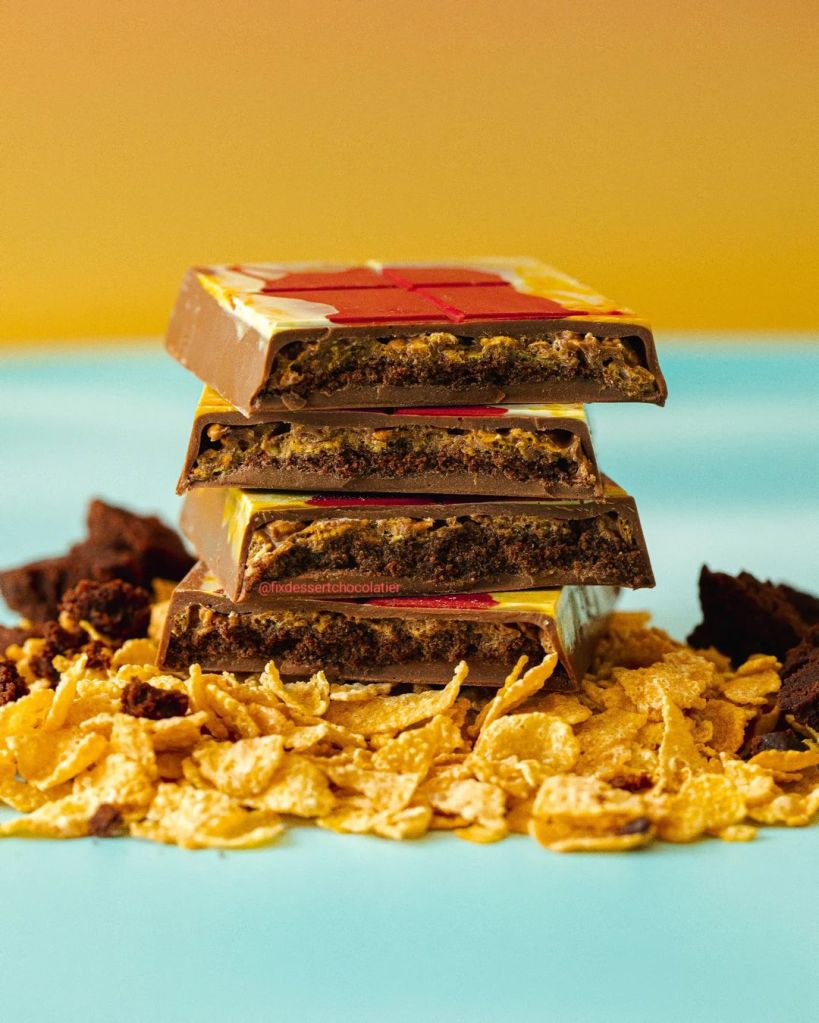 ช็อกโกแลตดูไบของแท้ (Dubai Chocolate) ยี่ห้อ Fix Dessert