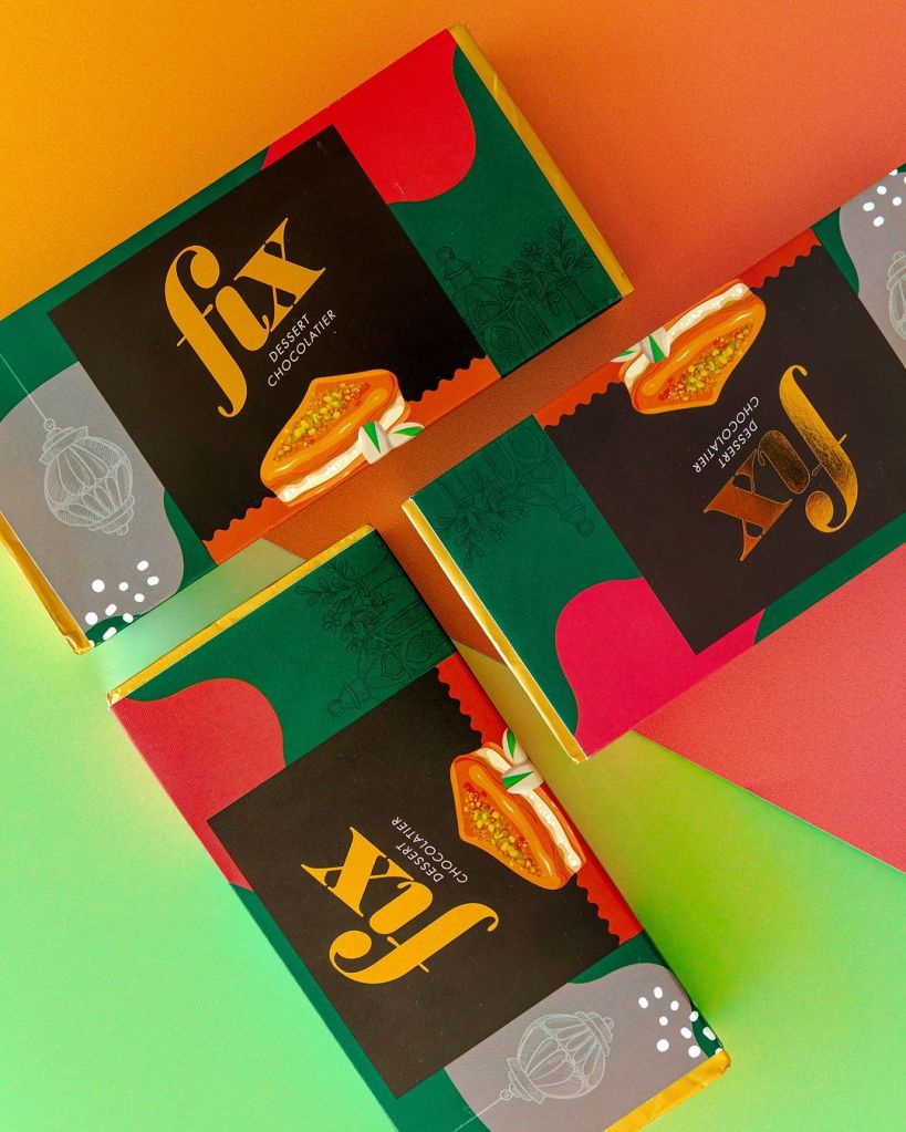 ช็อกโกแลตดูไบของแท้ (Dubai Chocolate) ยี่ห้อ Fix Dessert