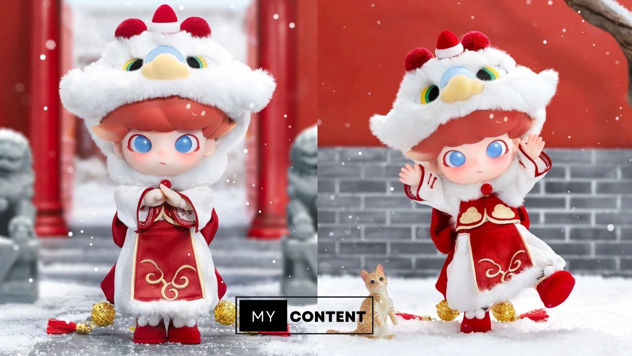 DIMOO Auspicious Lion เฉลิมฉลองตรุษจีน 2025