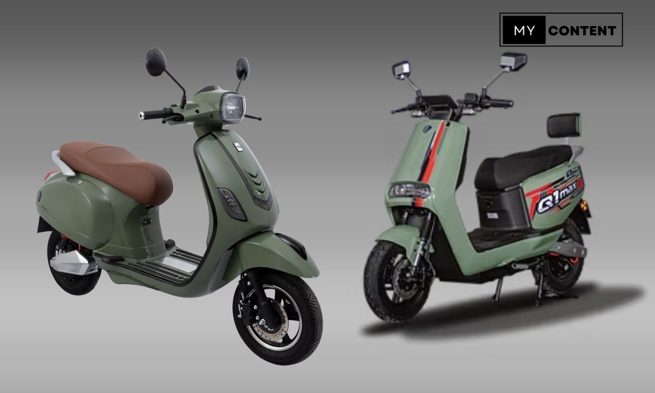 รถมอเตอร์ไซค์ไฟฟ้าจดทะเบียน EM legend VS Lion Max 3