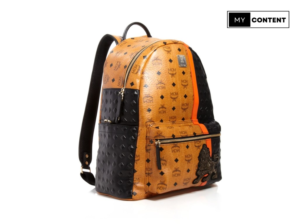 MCM Munich lion Backpack