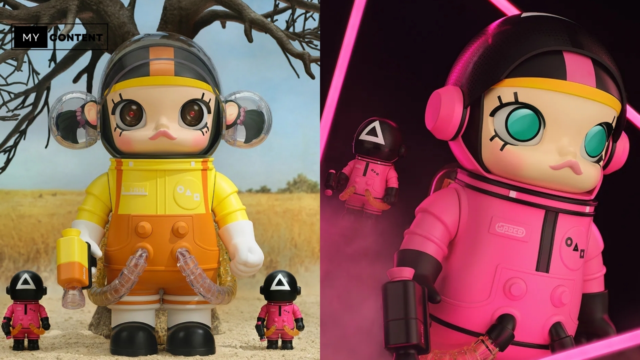 MEGA SPACE MOLLY 400%+100% Squid Game: ฟิกเกอร์สุดลิมิเต็ดสำหรับนักสะสมและแฟนคลับ Squid Game