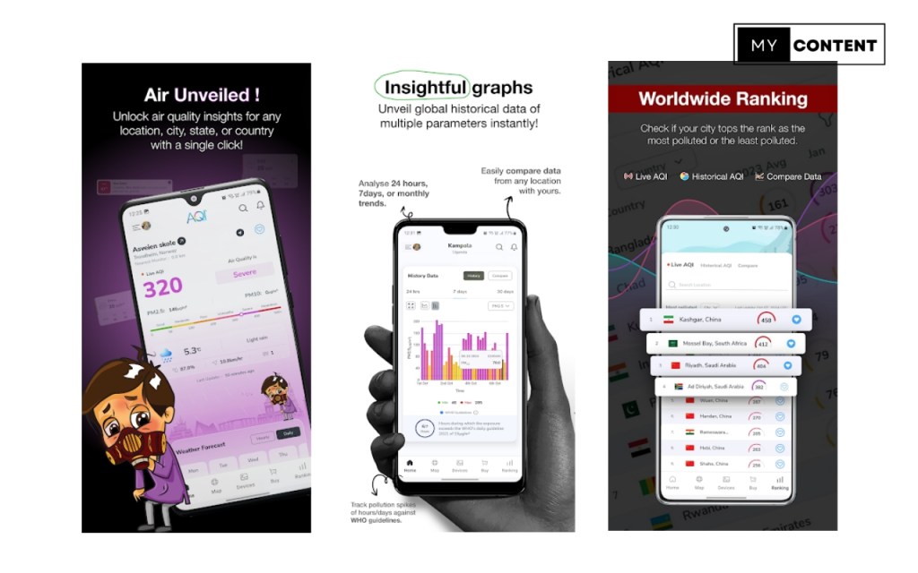 แอปเช็คฝุ่น AQI