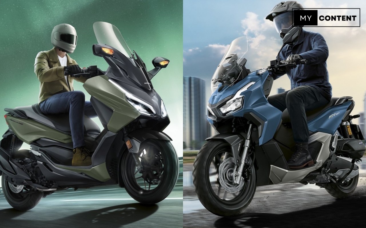 Honda ADV 160 vs Forza 350 ตัวใหม่ ต่างกันอย่างไร?