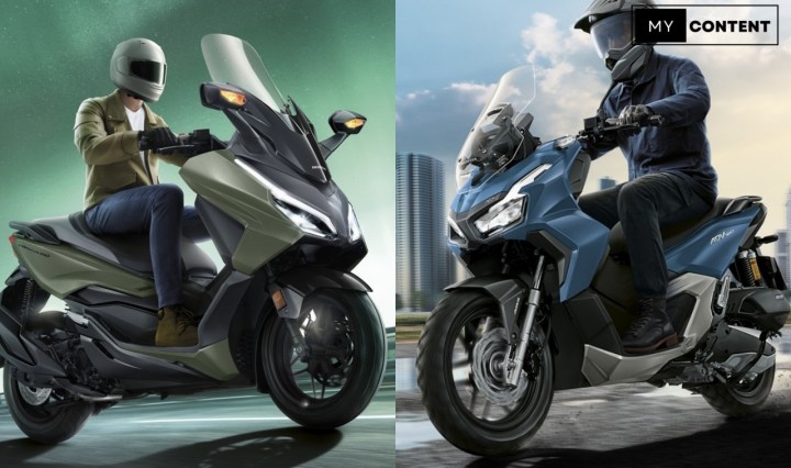 Honda ADV 160 vs Forza 350 ตัวใหม่ ต่างกันอย่างไร?