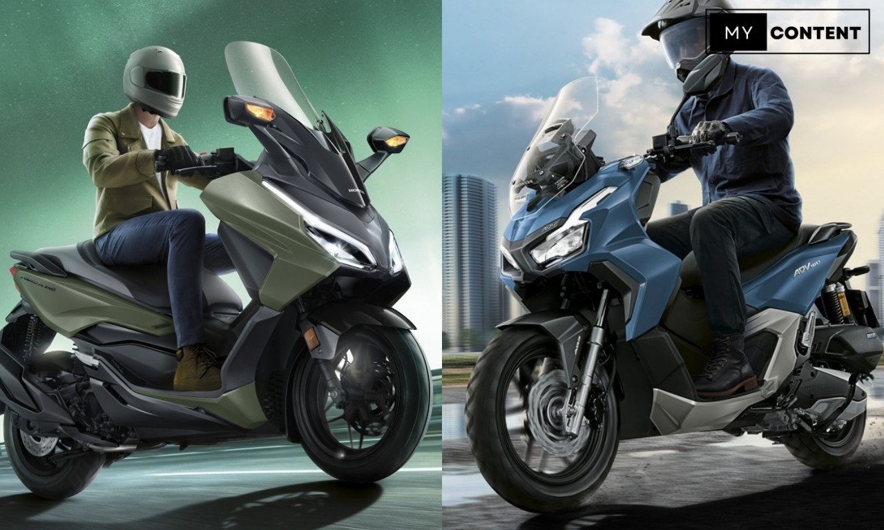 Honda ADV 160 vs Forza 350 ตัวใหม่ ต่างกันอย่างไร?