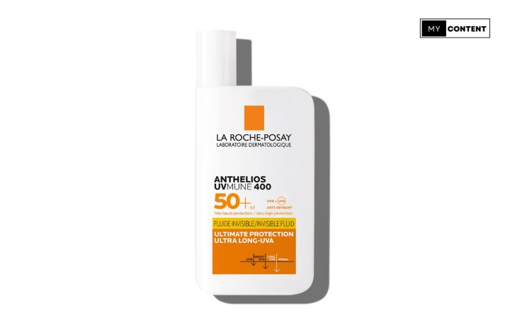 ครีมกันแดดผู้ชายยี่ห้อไหนดี : La Roche-Posay Anthelios UV Mune 400 Invisible Fluid SPF50+