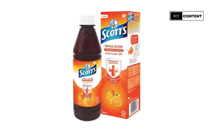 น้ำมันตับปลาเด็ก ยี่ห้อไหนดี ยี่ห้อ Scott’s Emulsion Cod Liver Oil