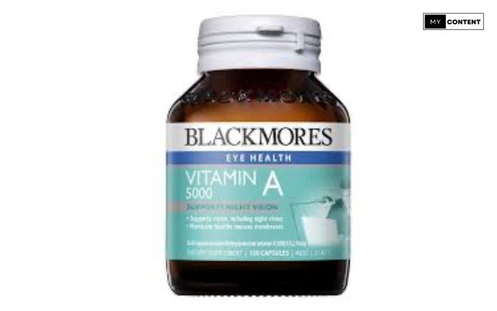 อาหารเสริมบำรุงผม ผิวหนัง และเล็บ ยี่ห้อไหนดี Blackmores Vitamin A 5000 IU