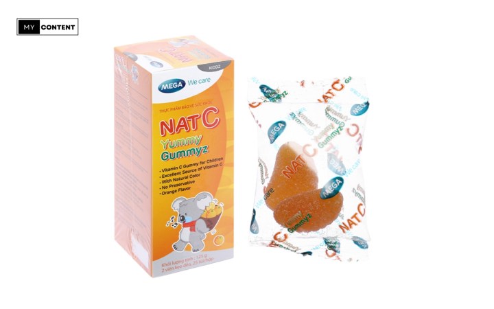 วิตามินซีเด็ก ยี่ห้อไหนดี : Nat C Yummy Gummy