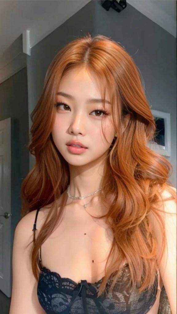 สีผมหน้าสว่าง : ทองแดงประกายทอง Golden Copper