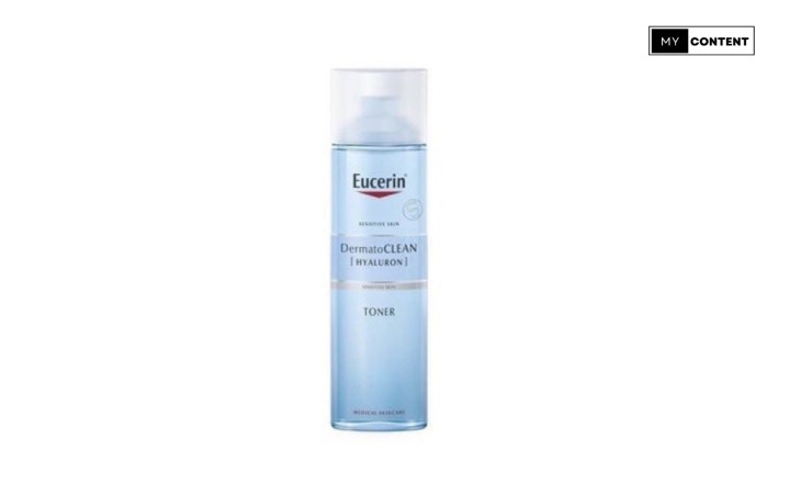 โทนเนอร์ สำหรับอายุ 40+ ยี่ห้อไหนดี 2025 : Eucerin DermatoCLEAN Hyaluron Toner