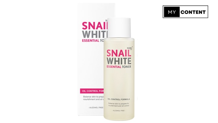 โทนเนอร์ สำหรับอายุ 40+ ยี่ห้อไหนดี 2025 : Namu Life Snail White Facial Toner