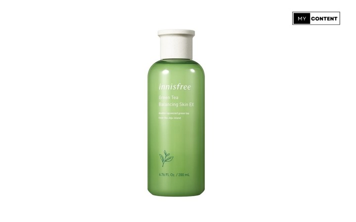 โทนเนอร์ สำหรับอายุ 40+ ยี่ห้อไหนดี 2025 : Innisfree Green Tea Balancing Toner