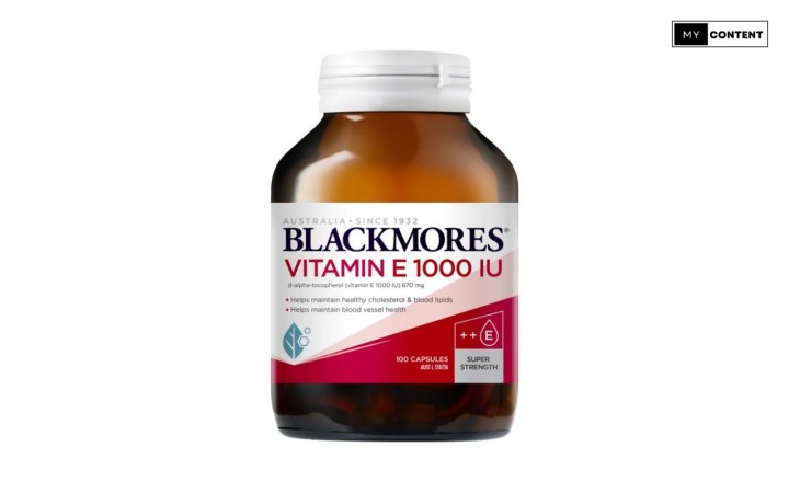 อาหารเสริมบำรุงผม ผิวหนัง และเล็บ ยี่ห้อไหนดี Blackmores Natural Vitamin E