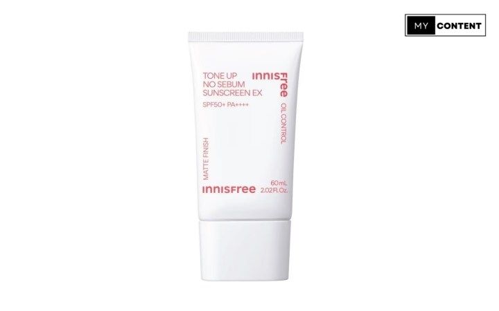 Innisfree Tone Up No Sebum Sunscreen SPF50+ PA++++