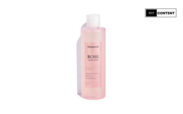 โทนเนอร์ไม่มีแอลกอฮอล์ ยี่ห้อ Mamonde Rose Water Toner