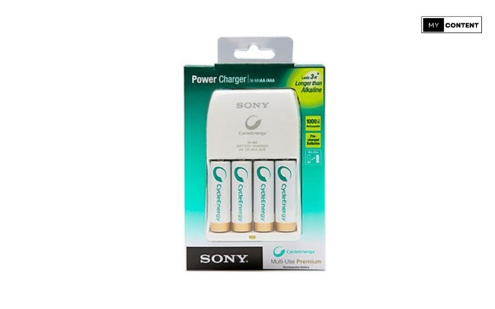 10 ที่ชาร์จถ่าน และถ่านชาร์จของอะไรดี 2025 Sony CycleEnergy Charger
