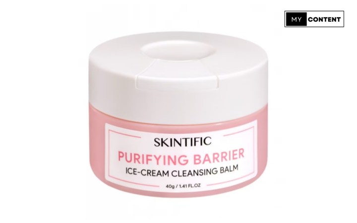 คลินซิ่งบาล์ม ยี่ห้อ Skintific Purifying Ice-Cream Cleansing Balm