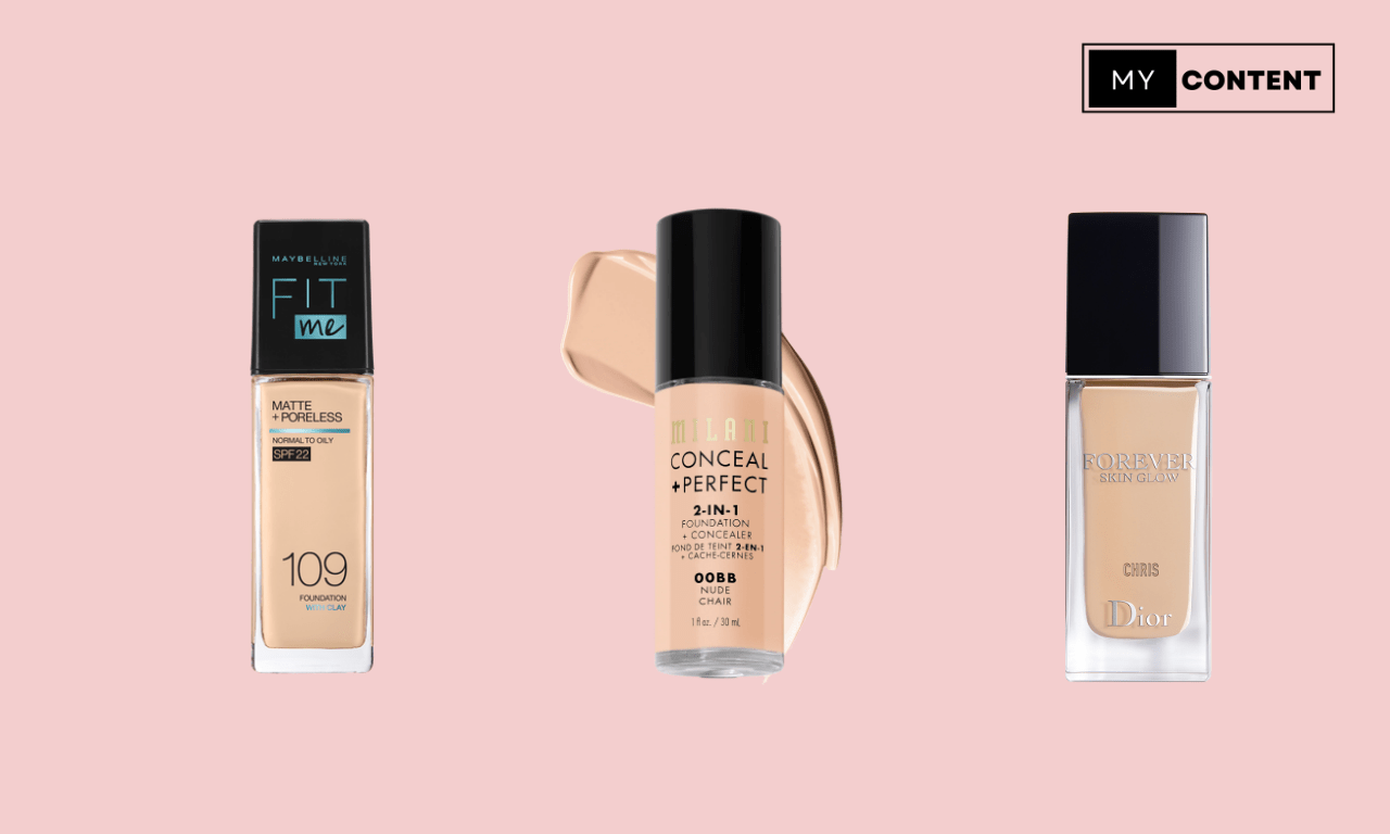 10 รองพื้นยี่ห้อไหนดี ปกปิดขั้นเทพ 2025