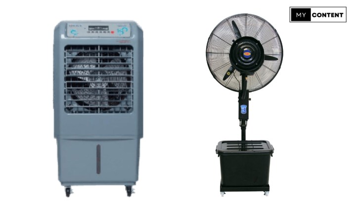 พัดลมไอเย็น กับ พัดลมไอน้ำ เย็นต่างกันยังไง?