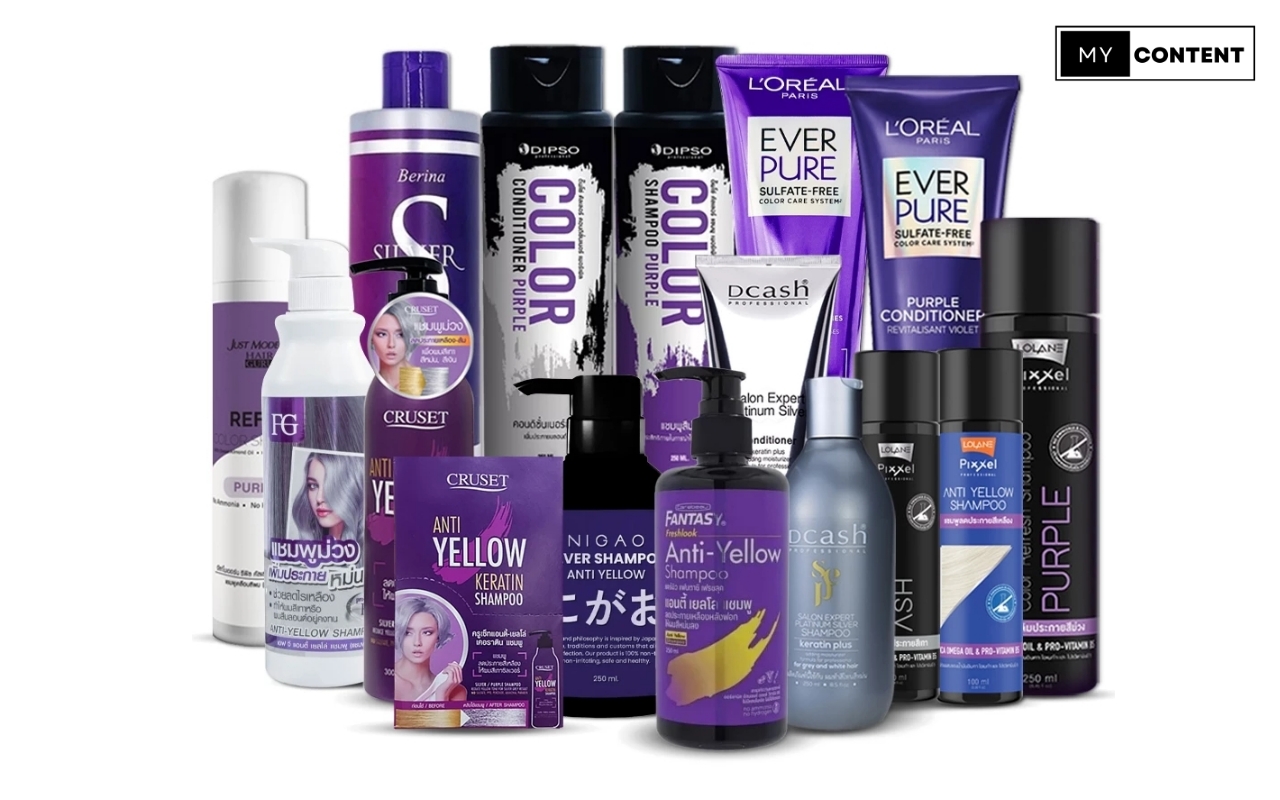 10 แชมพูม่วงยี่ห้อไหนดี 2025 รักษาสีผมนานๆ