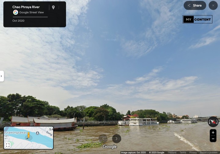 แผนที่ประเทศไทย Google Map Street View
