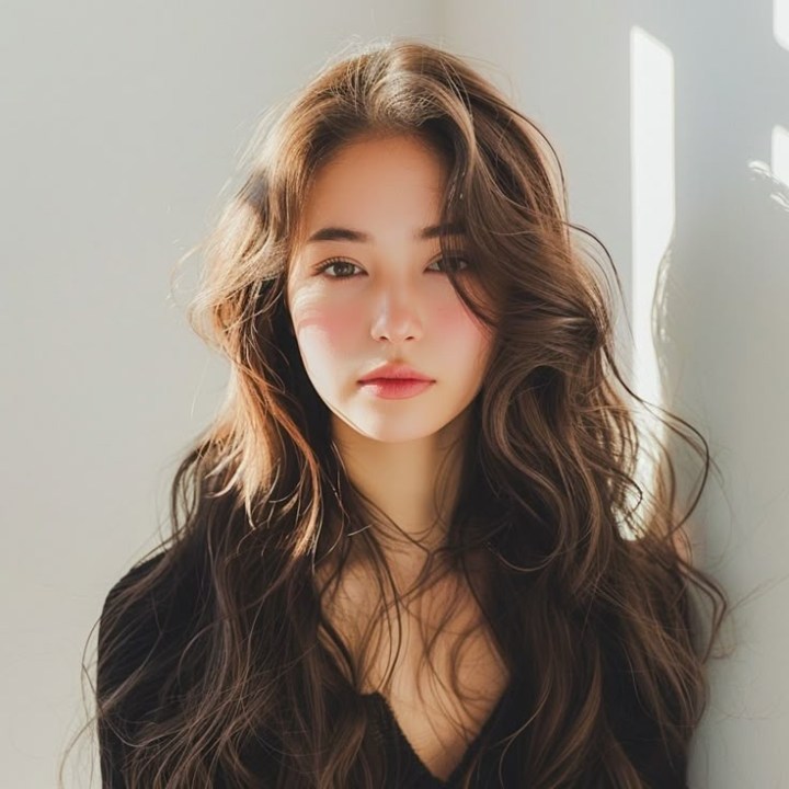 สีผมหน้าสว่าง : โรสโกลด์ Rose Gold