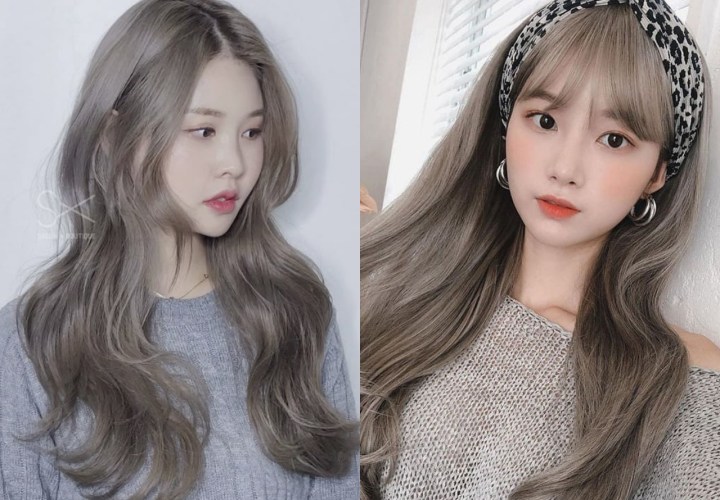 สีผมหน้าสว่าง 2025 : เทาหม่นประกายเงิน (Silver Ash)