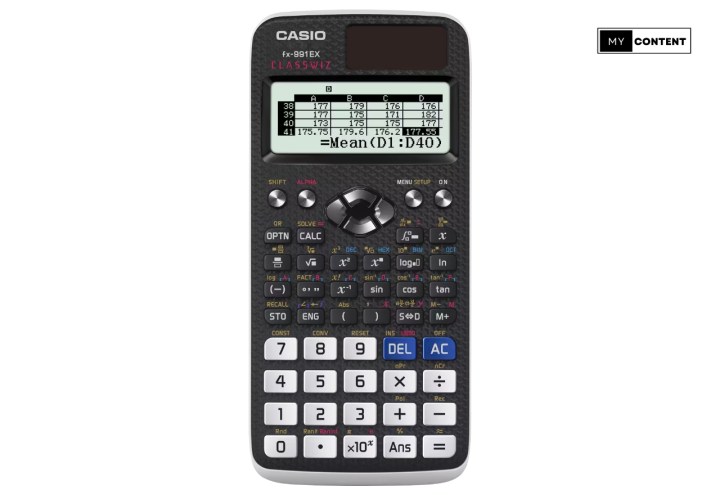 เครื่องคิดเลขวิทยาศาสตร์ Casio fx-991EX ClassWiz