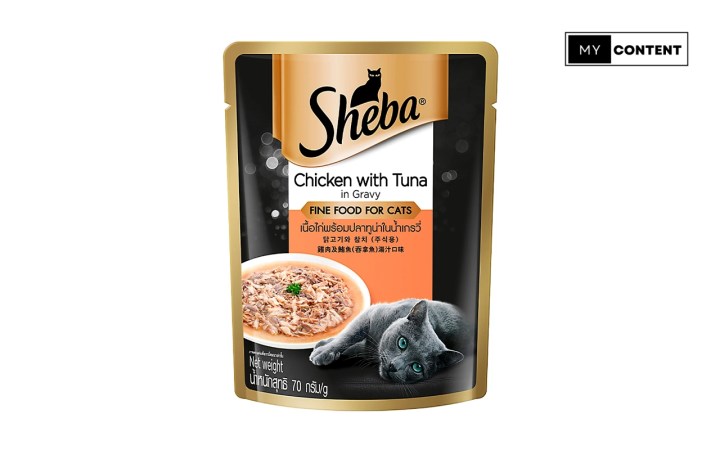 อาหารเปียกแมวยี่ห้อไหนดี : Sheba