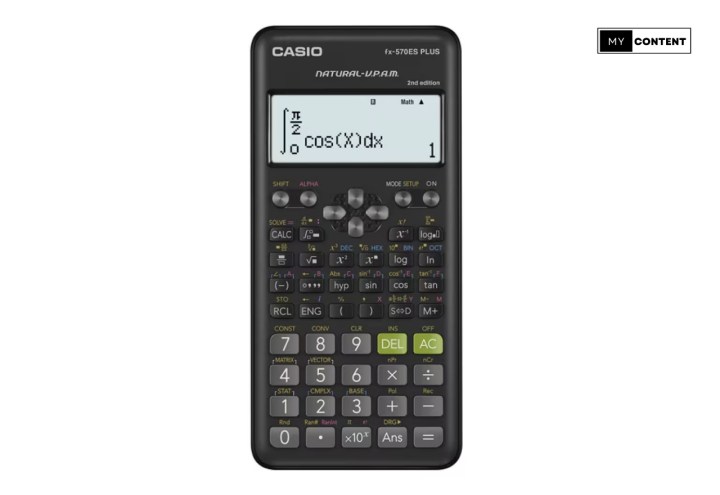 เครื่องคิดเลขวิทยาศาสตร์ Casio fx-570ES Plus 2nd Edition