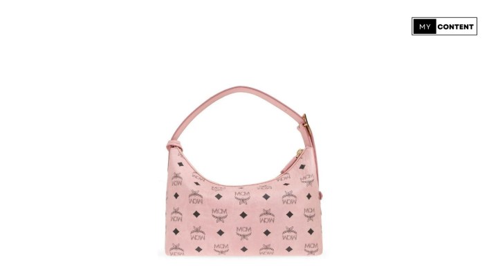 กระเป๋า MCM สีชมพู MCM Aren Pink Crossbody
