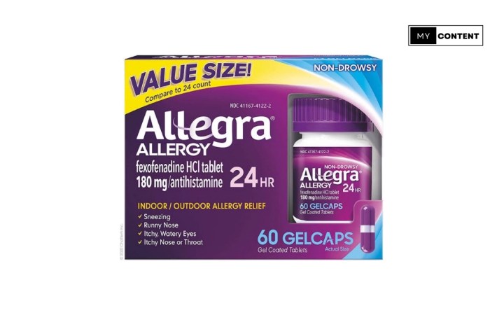 ยาแก้แพ้ Allegra (Fexofenadine HCl)