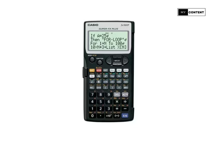 เครื่องคิดเลขวิทยาศาสตร์ Casio fx-5800P