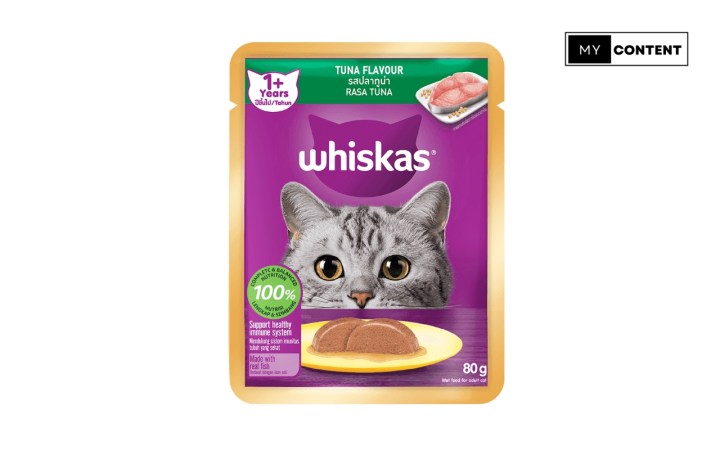อาหารเปียกแมวยี่ห้อไหนดี : Whiskas Pouch