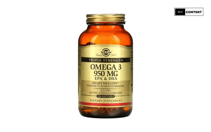 อาหารเสริมโอเมก้า 3 ยี่ห้อ Solgar Omega-3 EPA & DHA Triple Strength